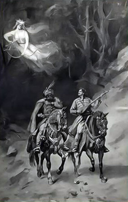 P. Jovanović - Milo�, Marko i vila